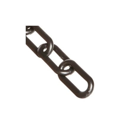 Gec Mr. Chain Plastic Chain Barrier, 1-1/2inx25'L, Black 30003-25